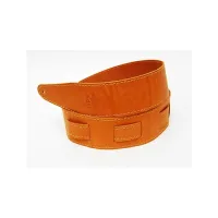 FL66025L11 Leather 11 Ремень для гитары, кожаный, абрикос, Fidel