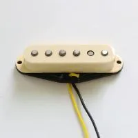 DS53-B-IV звукосниматель для 6-струнной электрогитары, сингл, магниты Alnico 5, для бриджевой позиции, 7,2 кОм, цвет кремовый, Donlis