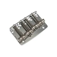 Ti203B-4-C Бридж (струнодержатель) для бас-гитары, хром, Gotoh