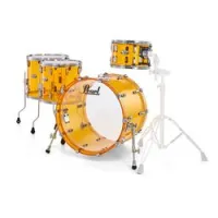Pearl crb524fp/ c732  ударная установка из 4-х барабанов, цвет tangerine glass, без стоек, (4 ко