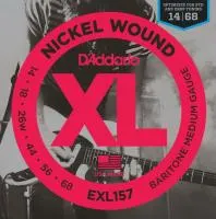 D'ADDARIO EXL157 струны для эл.гит, Bartione Guitar Medium, 14-68, J.D.Addario
