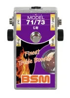 BSM signature Treble Booster 71/73 CM гитарный бустер, точное воспроизведение бустера CM, звучание Deep Purple эры Mk2, усиление до 5 В, питание 9/18 В, 280 мкА, Treble Booster