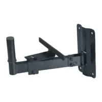 LK Electronic SS017 настенный кронштейн для акустических систем, стальной, высота 250 мм, глубина 310 мм, допустимая нагрузка 35 кг, цвет черный