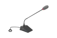 NAJA D301-L / Конденсаторный микрофон "Гусиная шея" на подставке с DANTE интерфейсом / S-TRACK