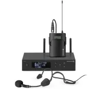 beyerdynamic TG 534   (518-548 MГц)   Головная радиосистема, 18 предустановленных рабочих частот в диапазонах 518–548; в комплекте: одноканальный UHF-приемник TG 500SR, поясной передатчик TG 500B, головной конденсаторный микрофон TG H34 (кардиоида), ветро