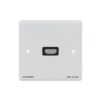 Kramer WP-H1M/EU/GB(W)- Настенная панель-переходник с проходным разъемом HDMI
