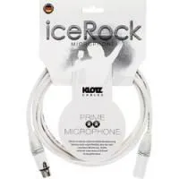 Klotz irfm0200  микрофонный кабель xlr(f)/xlr(m), 2 м, белый, разъемы neutrik