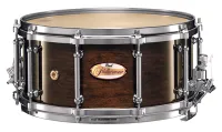 Snare drum Pearl PHM1465 - Orchestral 14x6.5 inch Philharmonic series snare drum with solid maple shell, three types of wires with exceptional dynamic range.