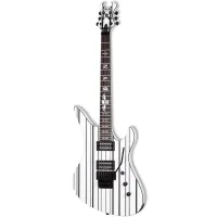 Schecter SYNYSTER CUSTOM WHT/BLK Гитара электрическая шестиструнная