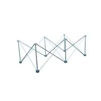 KXB-S40 40CM HEIGHT, X-BONE FRAME 100 X 100(CM), рама складная 1х1 м, высота 40 см, KUPO -