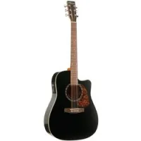 Norman PROTEGE B18 CW PRESYS Black+Кейс  электроакустическая гитара Dreadnought, чёрный