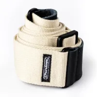 D21-02N Ремень для гитары, хлопок, цвет натуральный, Dunlop