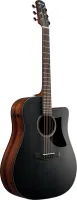 IBANEZ AAD190CE-WKH -  Электроакустическая гитара, цвет - чёрный