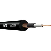 AC106SW.050 Кабель акустический 0,22мм2, небалансный, 50м, черный, Klotz