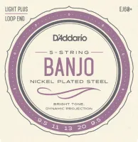 Комплект струн для банджо D'Addario EJ60+