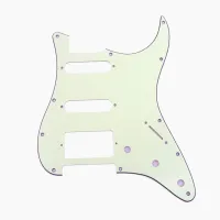 MX1149IV Защитная накладка гитары Fender Stratocaster HSS, 3 слоя, слоновая кость, Musiclily