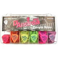 PGB351 ProGrip Brites Коробка медиаторов, дерлин, 432шт, 6 толщин, D'Andrea