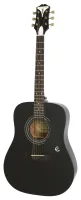 EPIPHONE Starling Acoustic Guitar Player Pack Ebony акустическая гитара с чехлом, цвет черный
