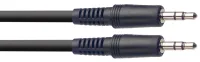 STAGG SAC2MPSMPSB - аудио шнур, 2 метра, mini stere jack - mini stereo jack, пластик