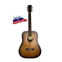 D-Sunburst-43 Гитара акустическая, санберст, Кунгурская Акустика