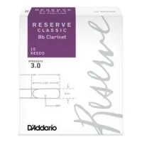 D`addario dct10355  трости для кларнета bb, reserve classic (3 1/2 +), 10шт. в пачке