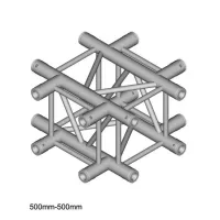 Dura Truss DT 34 C41-X Узел стыковочный,  Х-образный, угол 90°