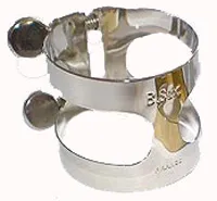 Eb clarinet ligature Rigotti LCM - Nickel-plated Eb clarinet ligature