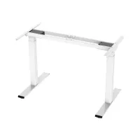 ErgoFount BSSD-L10-18/15 W- Основание стола для работы стоя и сидя, с электроприводом на телескопических опорах 710–1200 мм, макс. нагрузка 100 кг, белое