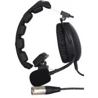 SVS Audiotechnik HE-101/5 Одиночная гарнитура с разъемом XLR-5M, Динамический микрофон 200 Ом