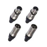 SZ-Audio XLRm и XLRf (4 шт.) - Разъемы XLR кабельные