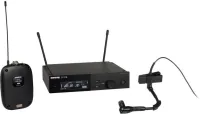 SHURE SLXD14E/98H H56 цифровая радиосистема с инструментальным микрофоном WB98H/C, конденсаторным кардиоидным, 470-638 МГц. Черный