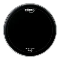 WILLIAMS WCB2-10MIL-14 - двуслойный пластик, 14", с напылением, черный