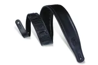 MSSB2-BLK Signature Series Ремень для гитары, кожаный, черный, Levy's