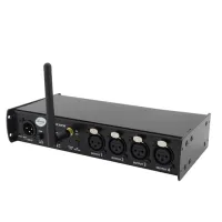 SL-SDX4CW SplitDMX X4CW Сплиттер DMX512, 1xDMX-вход, 4xDMX-выхода, модуль WiDMX, Siberian Lighting