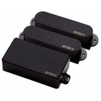 SAX/SAX/85X Black Комплект звукоснимателей 2 сингла EMG-SAX + хамбакер EMG-85X. Цвет чёрный.