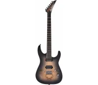 JACKSON Pro Series Soloist SL2P MAH HT Transparent Black Burst электрогитара, цвет - черный