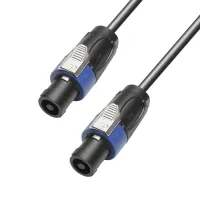 Adam Hall K4 S240 SS 1000  спикерный кабель 2 x 4 мм? 2-полюсные SpeakON-SpeakON, 10м
