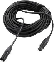 Cordial CPM 20 FM-FLEX микрофонный кабель XLR female/XLR male, разъемы Neutrik, 20.0 м, черный