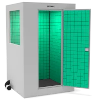 Звукоизоляционная кабина IzoCab Izoroom-standart-plus графит/зеленый