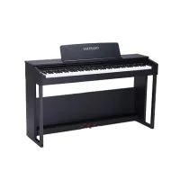 Sai Piano P-150BK Пианино цифровое, 88 клавиш, молоточковая механика, 300 тембров, 128 полифония, 60 предустановленных песен, 200 ритмов, реверберация, хорус, динамики 2*25Вт, стойка, три педали, цвет черный