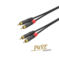 ROXTONE PACC130/1 Аудиокабель, (2 xRCA - 2xRCA),разъемы: P2BG), 1м.