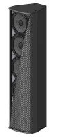 Renkus-Heinz PCX4 - Пассивная звуковая колонна с технологией Passive UniBeam, 4 излучателя