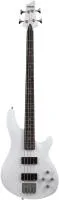 Schecter C-4 DELUXE SWHT Бас гитара 4 струны цвет Satin White