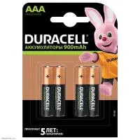 DURACELL HR03 уп 4 шт - Аккумулятор тип AAA