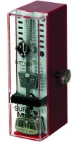 884051 Taktell Super-Mini Метроном механический, пластмассовый корпус, рубиновый, Wittner