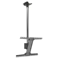 Потолочное крепление Peerless-AV MOD-FPSKIT100-CPF для панелей 32-75", до 60 кг, VESA до 600x400, штанга 100см. В комплекте потолочный адаптер MOD-CPF, штанга MOD-P100, крепление MOD-FPMS, адаптер MOD-UNL)