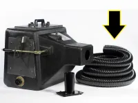 LE MAITRE PEA SOUPER  HOSE 3M Гибкий рукав-шланг-  удаленной подачи дыма. Длина - 3 метра.