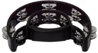 GEWA Jingle wreath Half moon 20 jingles Black тамбурин полукруглый черный, пластик, 20 пар бубенцов