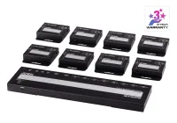 ATEN VS1828KIT-AT-G - 8-портовый 4K HDMI Cat 6 разветвитель с приемниками (4K@30 Гц)