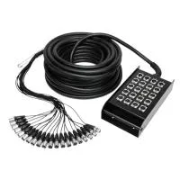 Adam hall k 20 c 15 - мультикор 15 м, 16 xlr (f) - 4 xlr (m) со стейдж-боксом, 180х75х335 мм